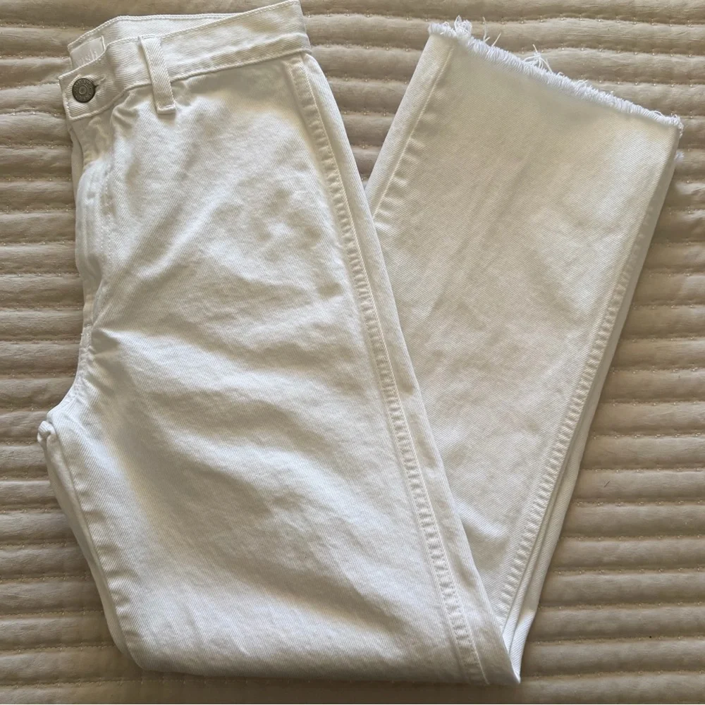 Boyish Kirby High Rise Straight Leg Denim Jeans in Vertigo Wash, Size 25